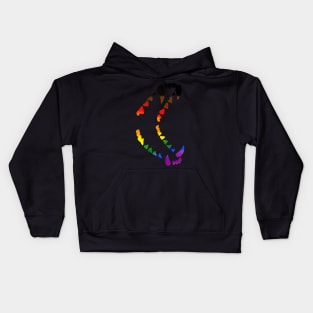 Wolf Teeth Pride: Gay Pride 2.0 Kids Hoodie